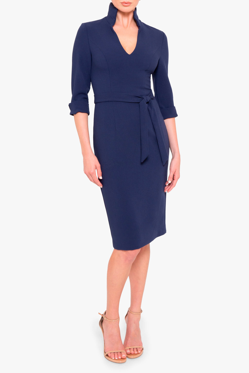 Black Halo Madeline Dress in Pacific Blue | Size 14 Black Halo Madeline Dress in Pacific Blue | Size 14