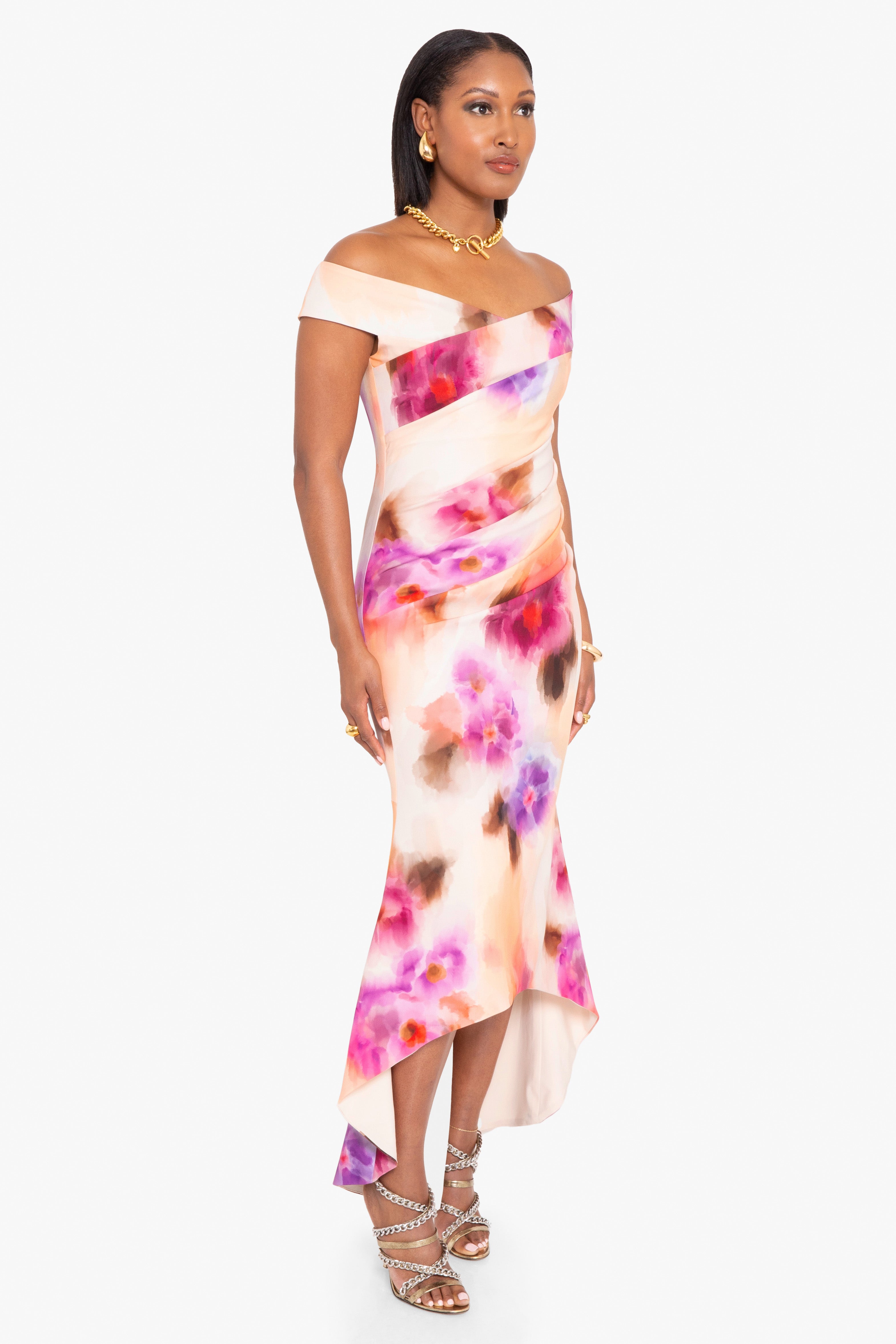 black maxi bridesmaid dress Nevaeh One Shoulder Crepe Size:Custom size (please specify in notes at checkout) Price_R500 - R800 Womens burgundy dress shoes