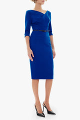 3/4 Sleeve Jackie O Sheath | Black Halo