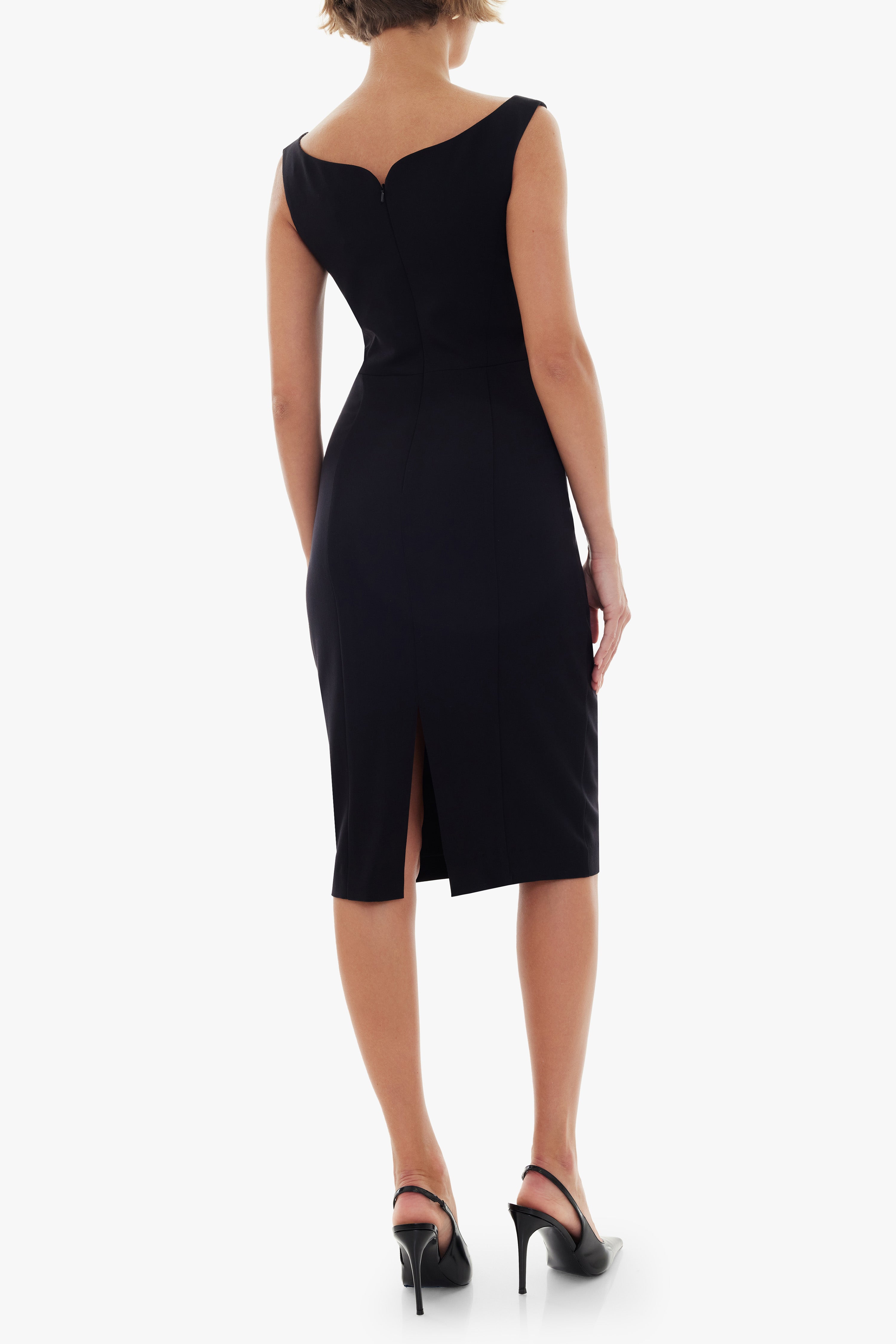Black Halo Ally Sheath Dress in Black | Size 4 Black Halo Ally Sheath Dress in Black | Size 4