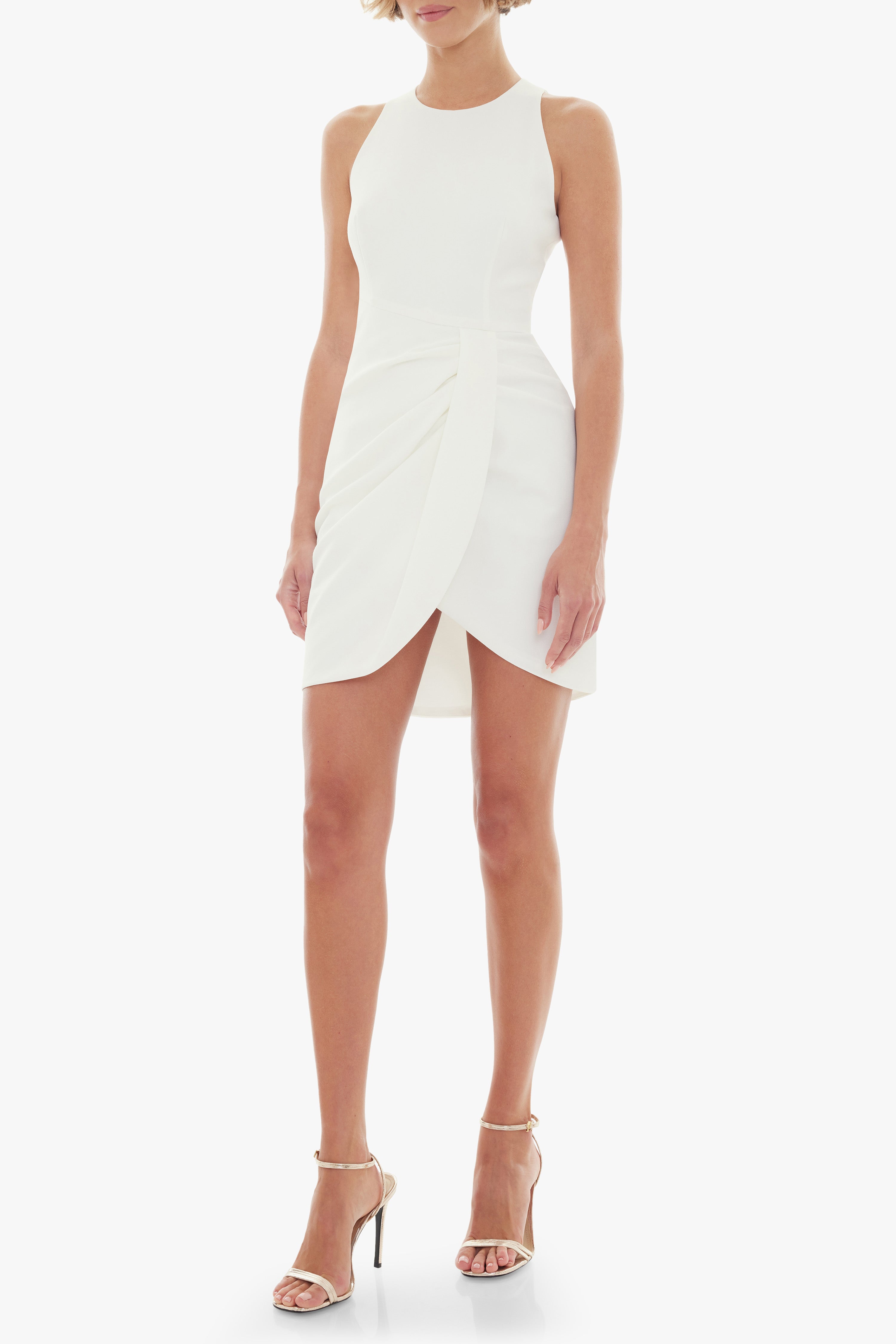 Black Halo Brett Mini Dress in Black | Size 8 Black Halo Brett Mini Dress in Black | Size 8