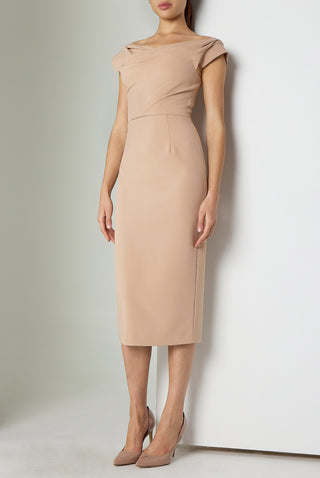 black halo jacqueline midi dress Black Halo Jacqueline Midi Dress in Black