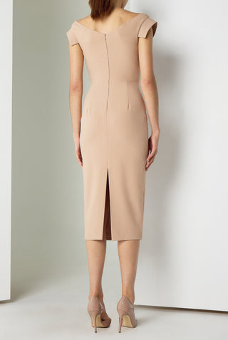 Jacqueline Midi dress Porcelain / 10