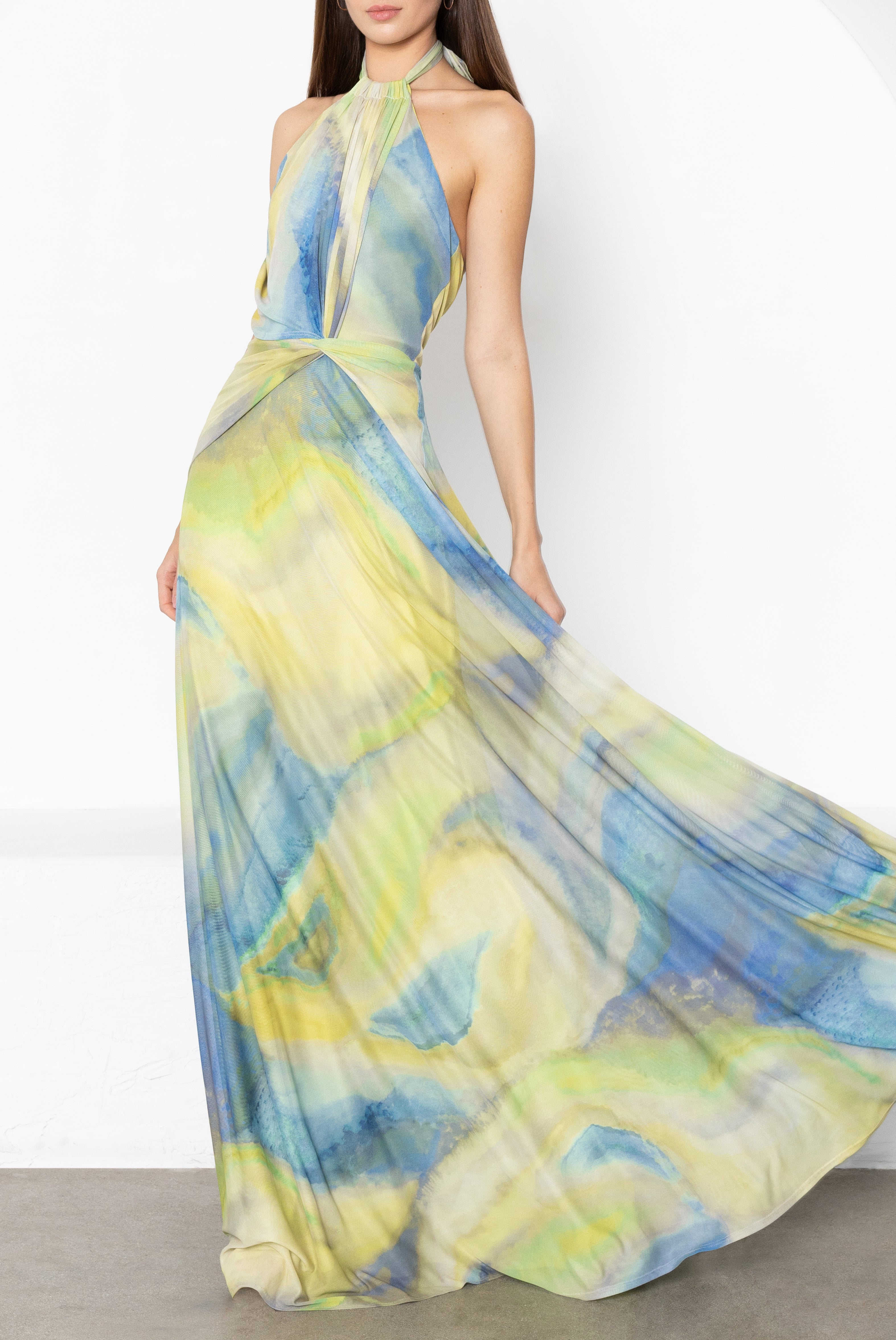 Black Halo Neriah Gown in Brilliant Citrine | Size 12 Black Halo Neriah Gown in Brilliant Citrine | Size 12
