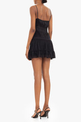 black halo hadley mini dress Black Halo Hadley Long Sleeve Mini Dress