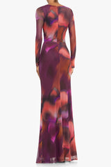 Abstract Pasque Blossom