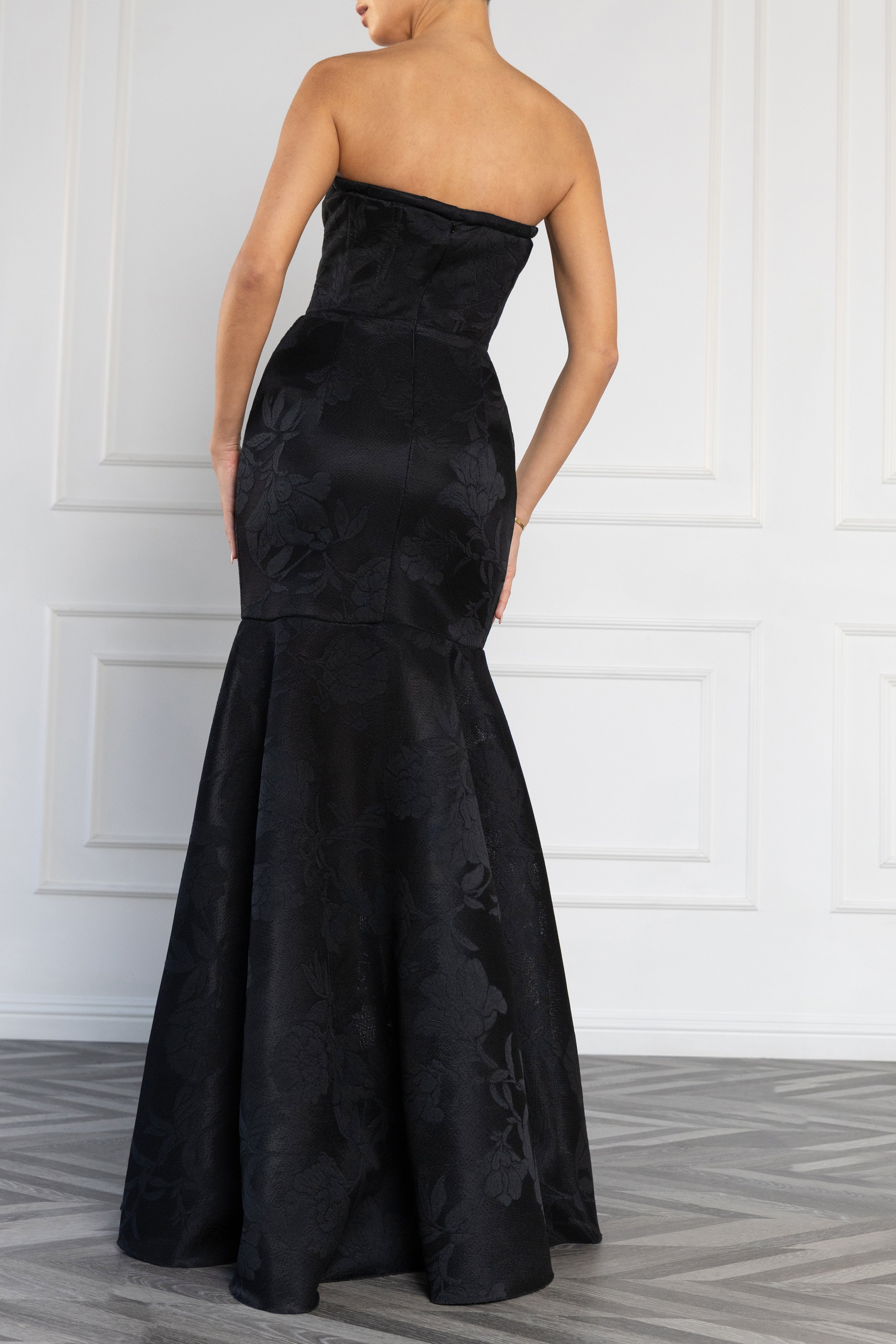 Black Halo Women's Kristy Strapless Gown - Black - Size 10 Black Halo Women's Kristy Strapless Gown - Black - Size 10