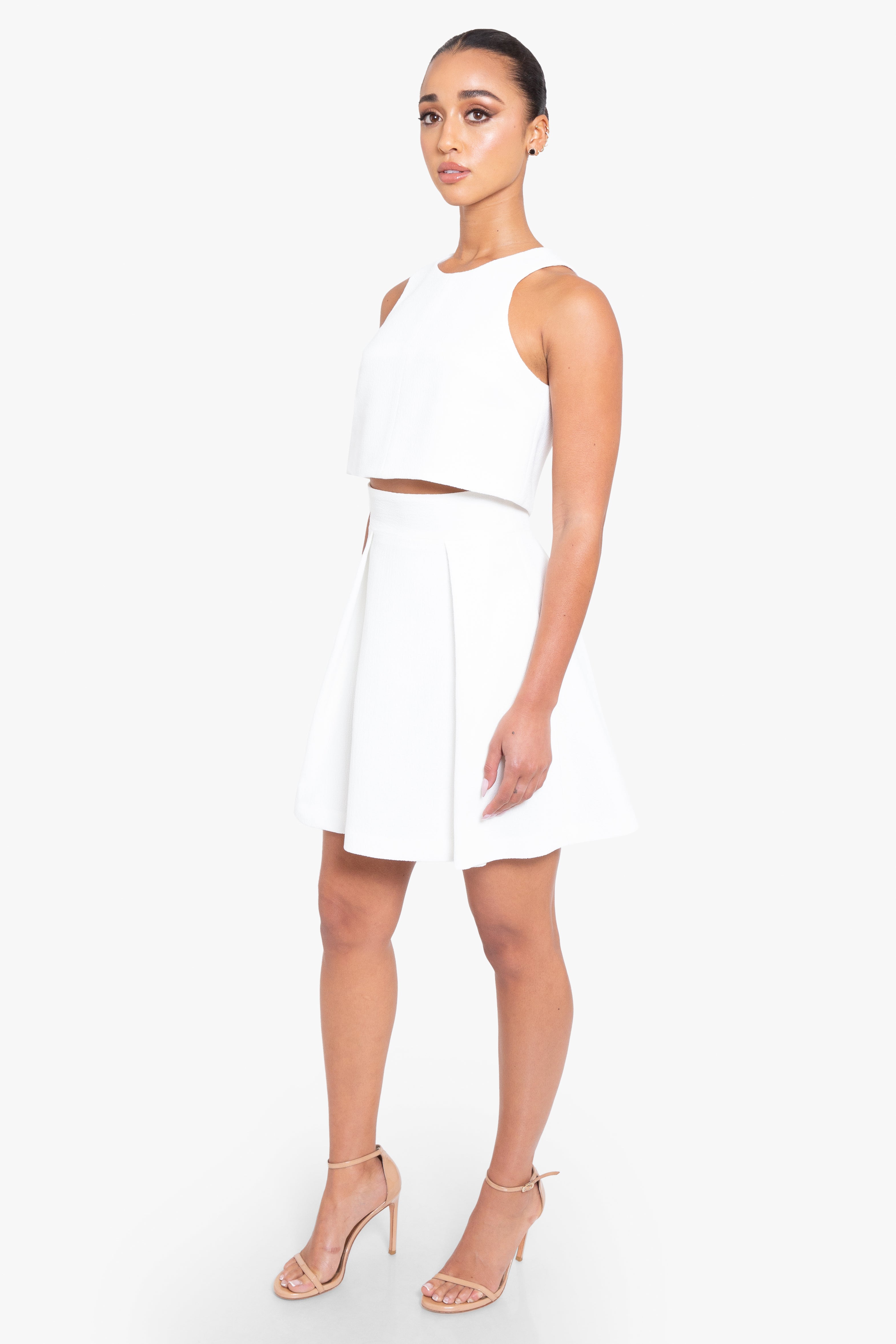 Black Halo Sanibel Two Piece Mini Dress in Black Size 6
