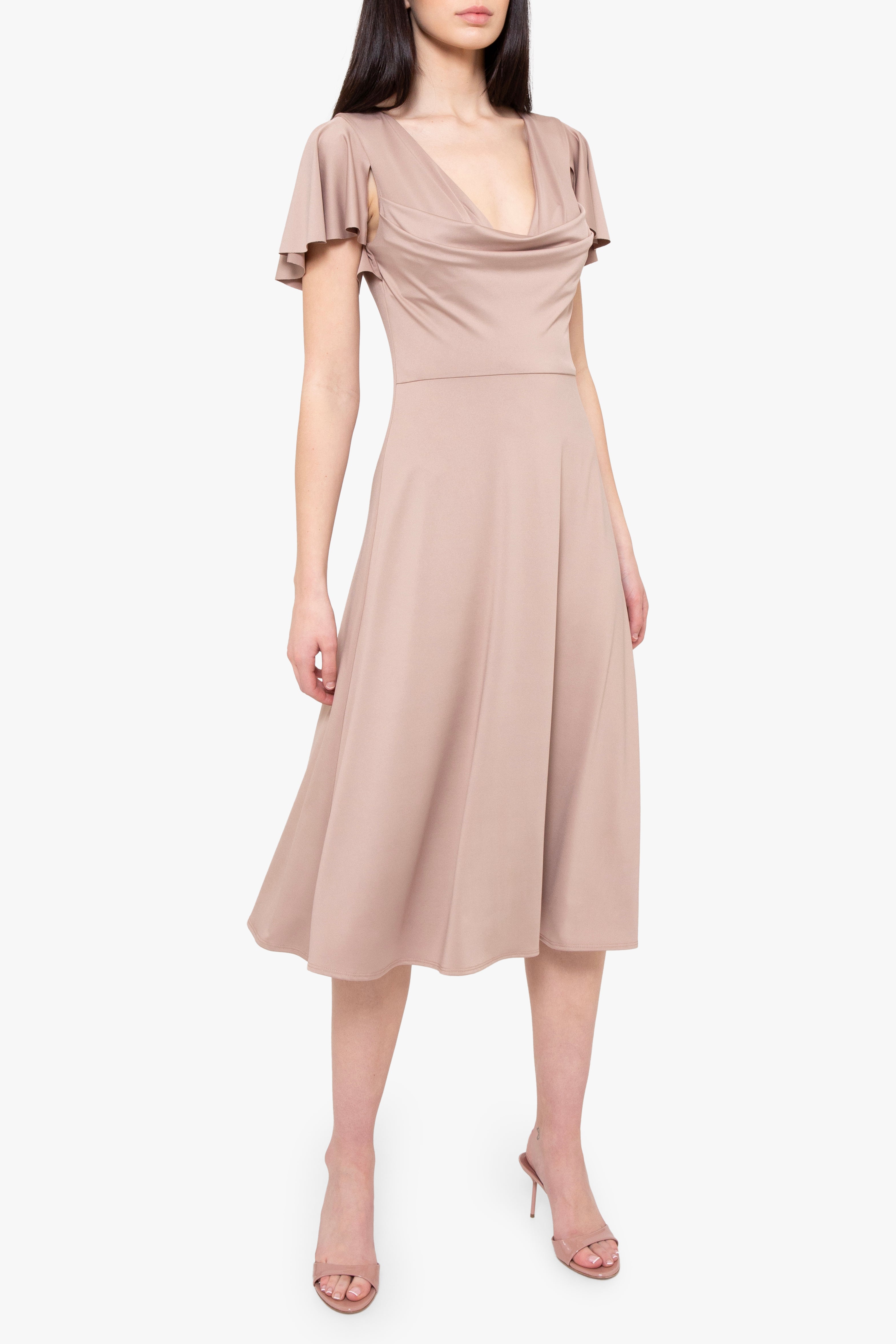 Anabela Midi Dress Black Halo Anabela Midi Dress Black Halo