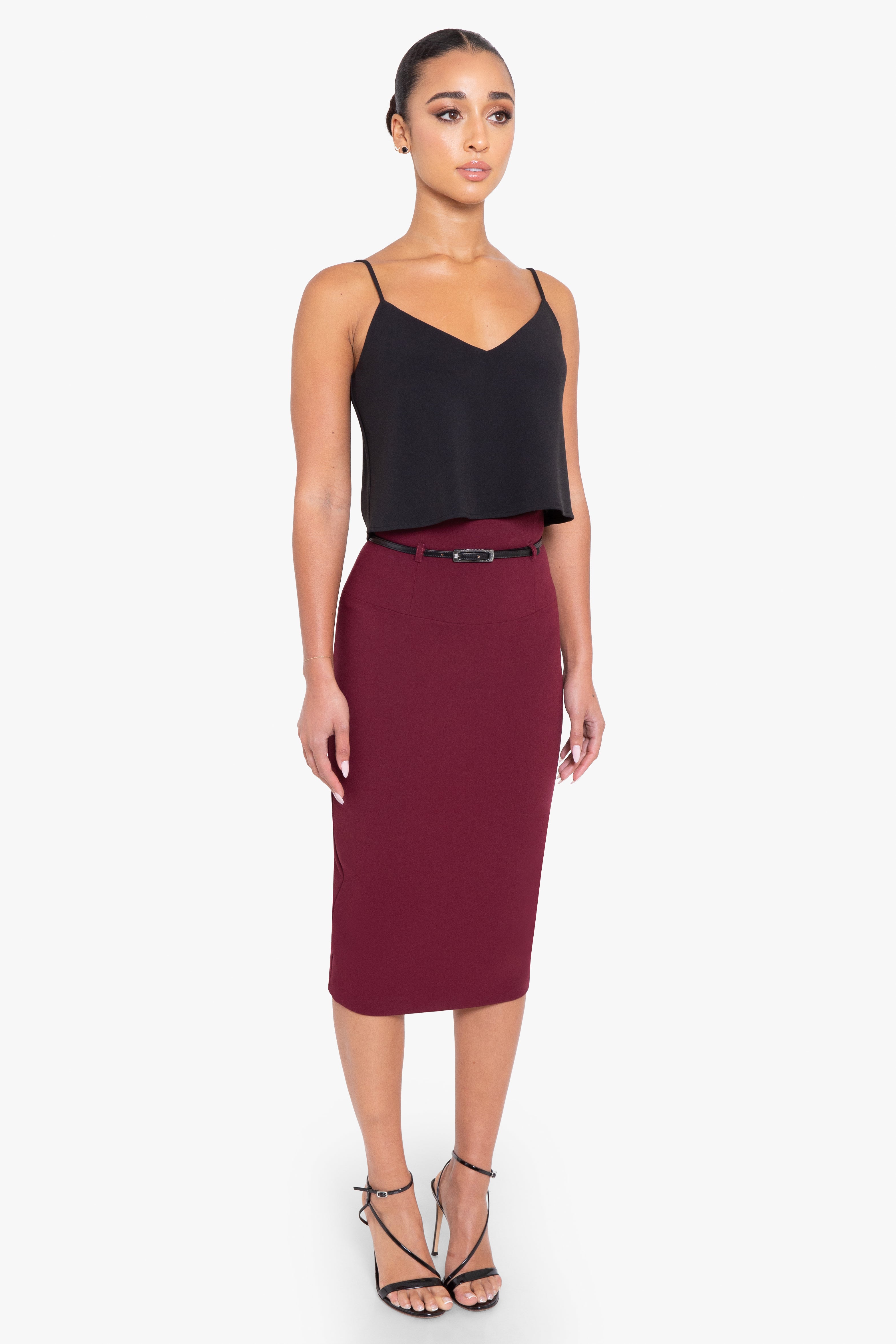 Two Piece Dressing Black Halo