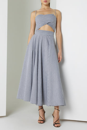 Almira Midi dress Black Halo Almira Midi dress Black Halo