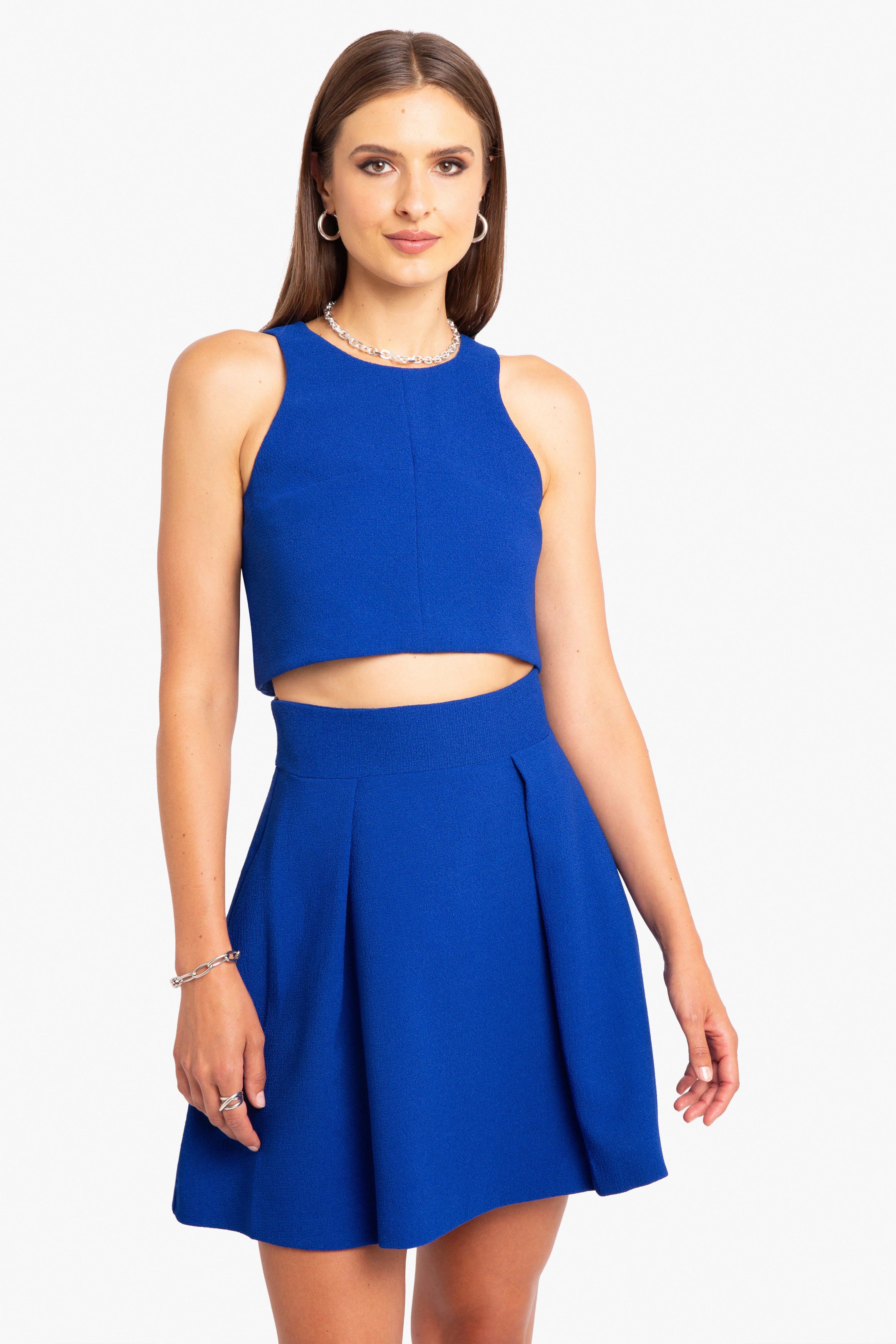 Black halo sanibel 2 piece deals mini dress