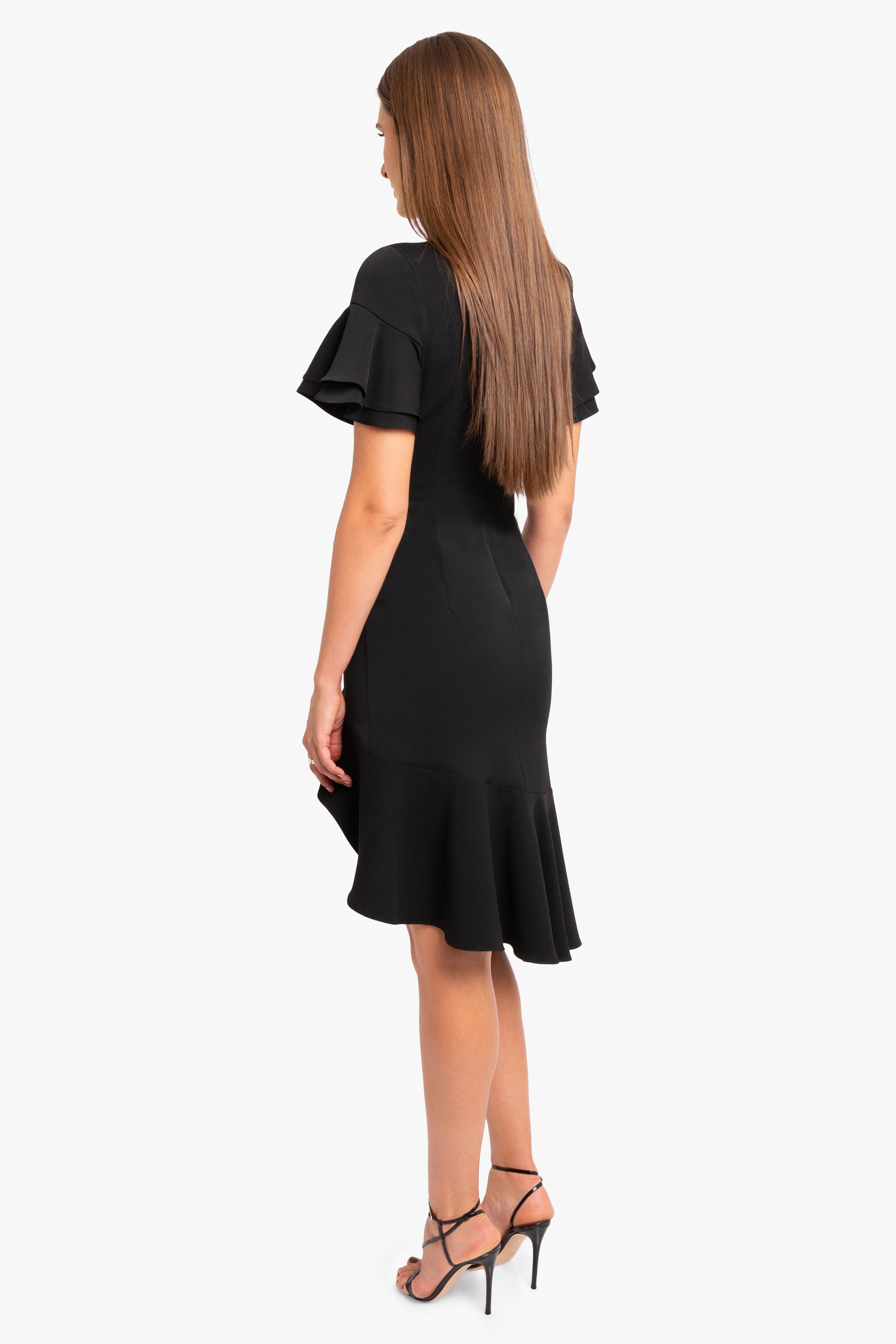 Black halo ruiz dress hotsell