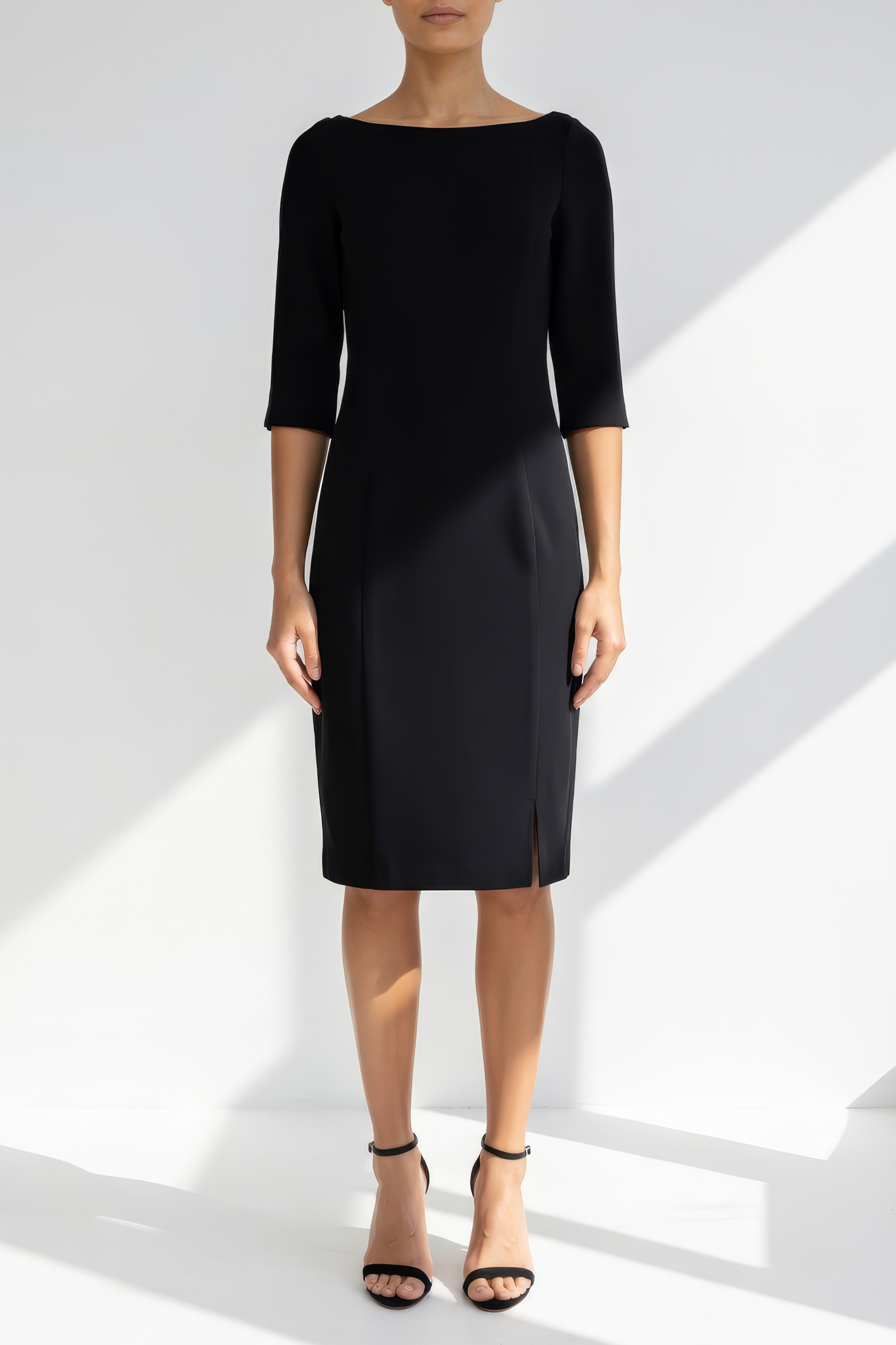 Black Halo Marissa Sheath Dress in Black | Size 6 Black Halo Marissa Sheath Dress in Black | Size 6