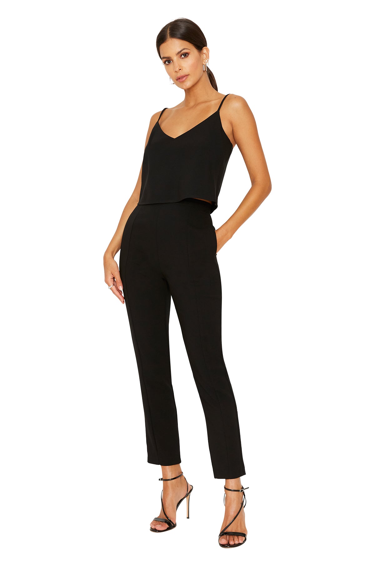 Black halo juma jumpsuit new arrivals