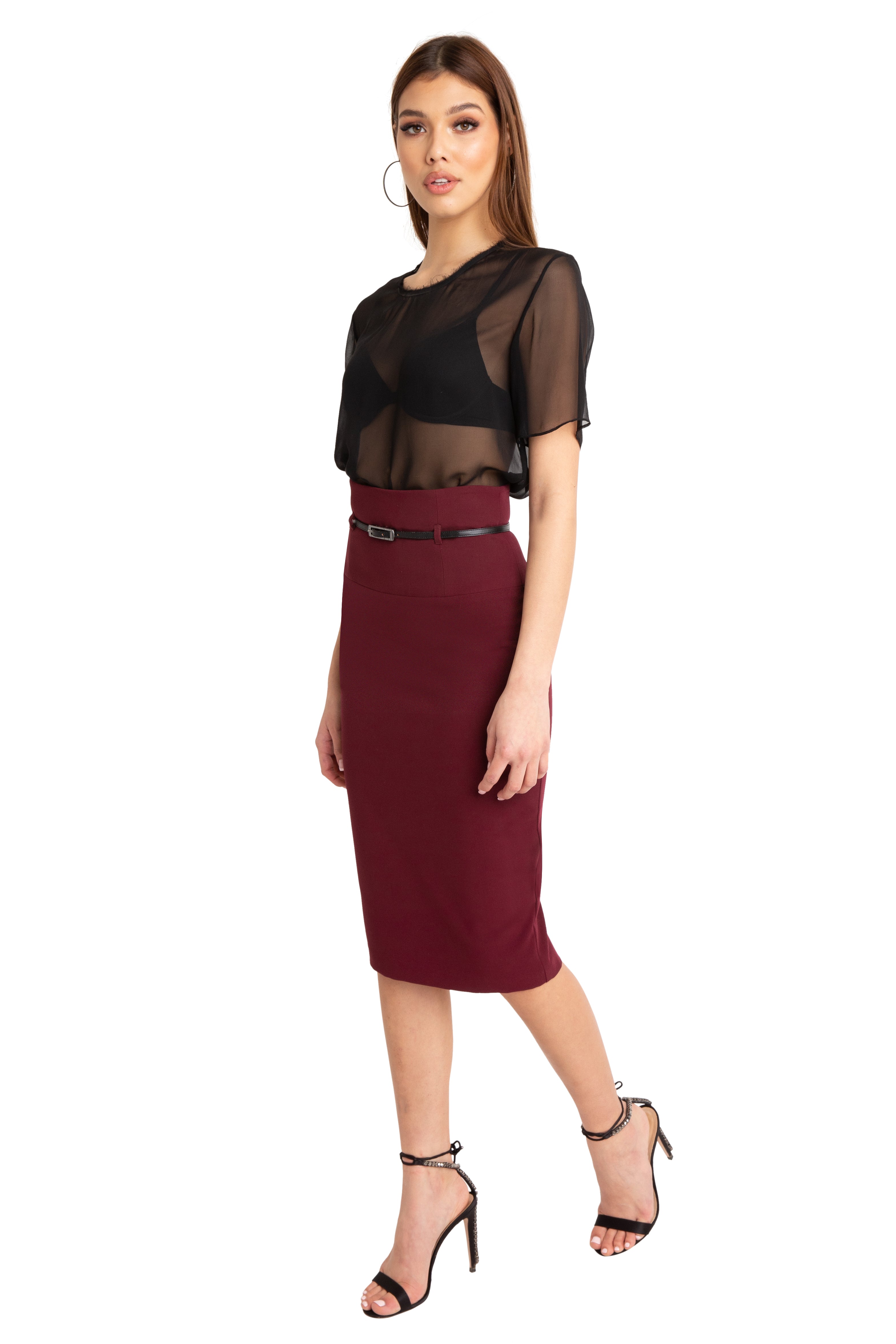 Jackie Skirt Black Halo